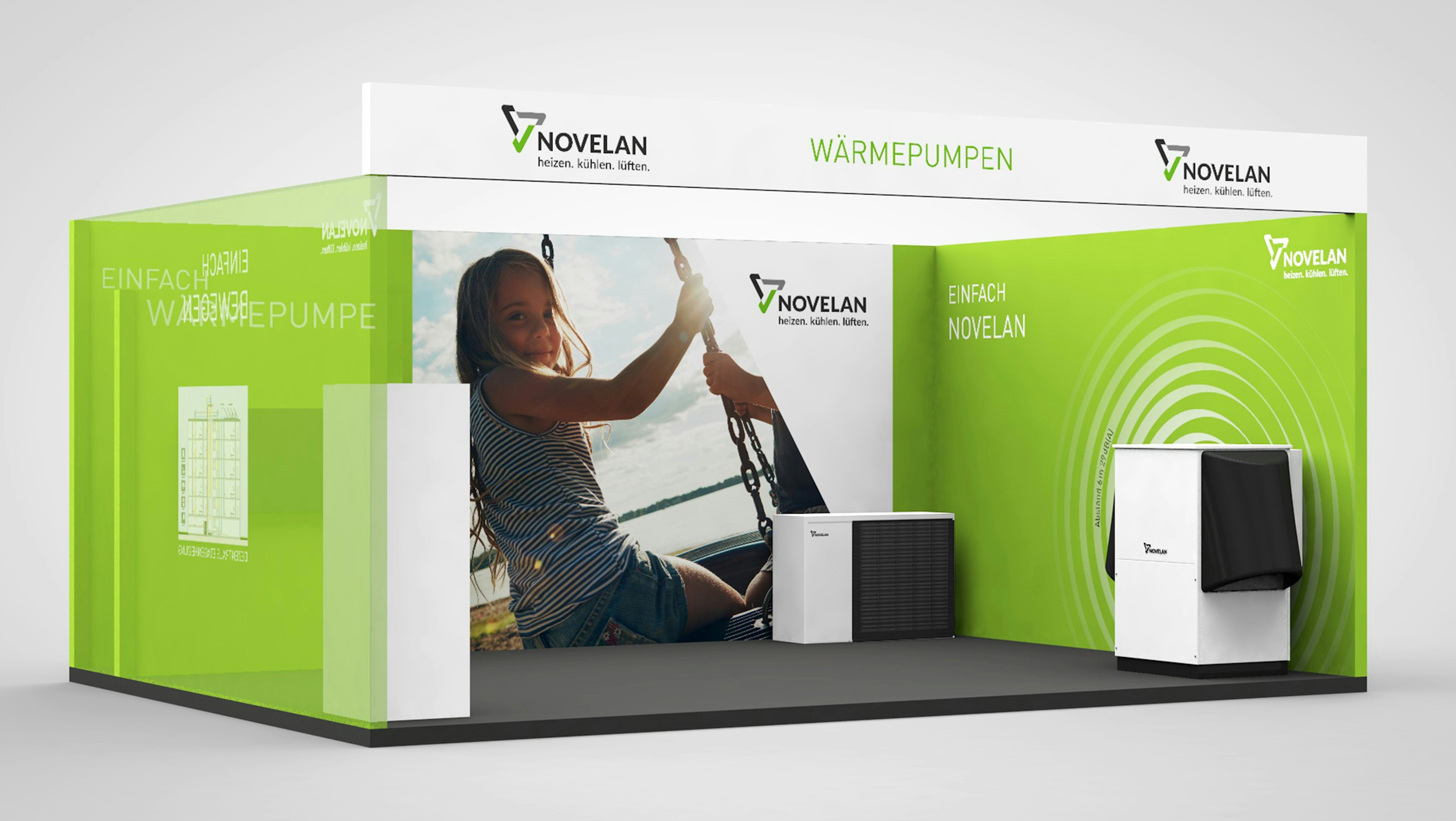 Messestand NOVELAN nachlesen