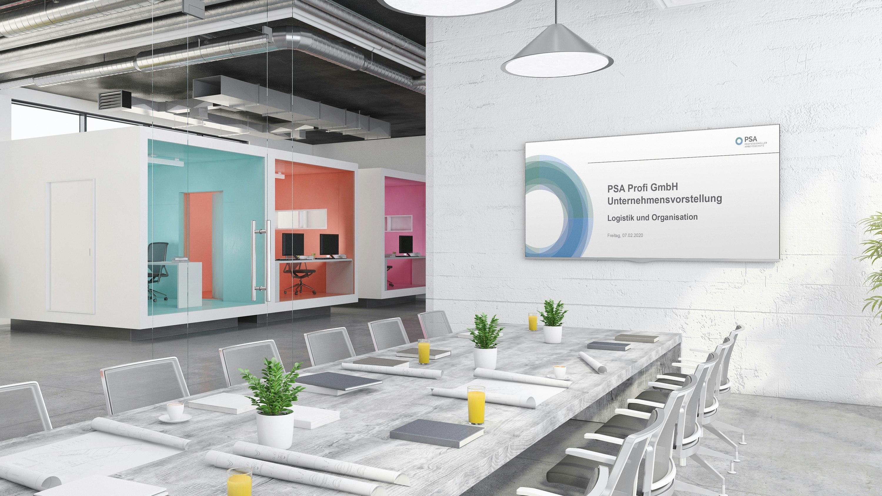 Visualisierung PRA Profi Büro